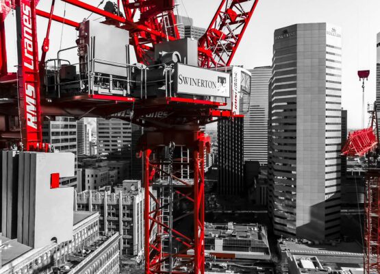 RMS Cranes Downtown Denver Colorado