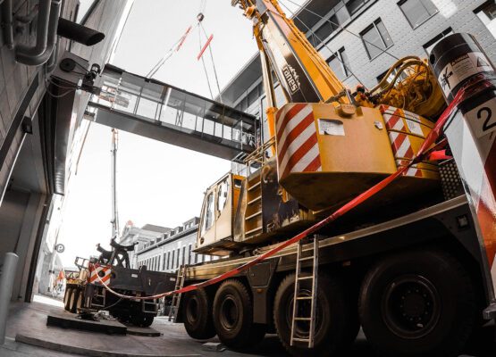 RMS Mobile Cranes 40,000 lb Pedestrian Bridge