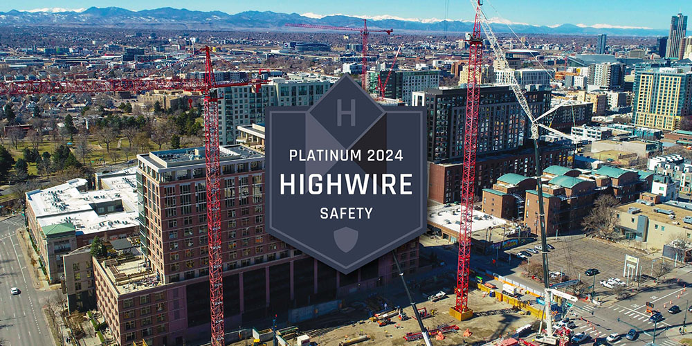RMS Cranes 2024 Highwire Platinum Safety Award