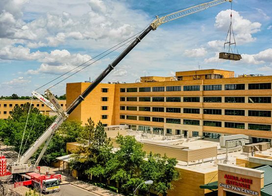 RMS Mobile Cranes Hospital Chiller Lift